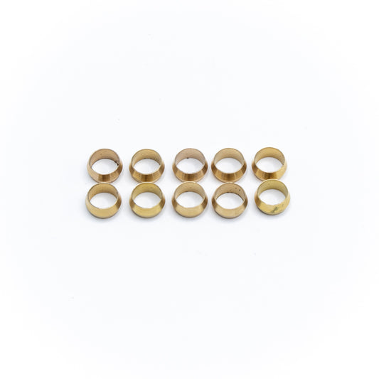 Deatschwerks Replacement Hard Line Compression Olives, 3/8 Inch (Pack Of 10) DEW-6-02-0118