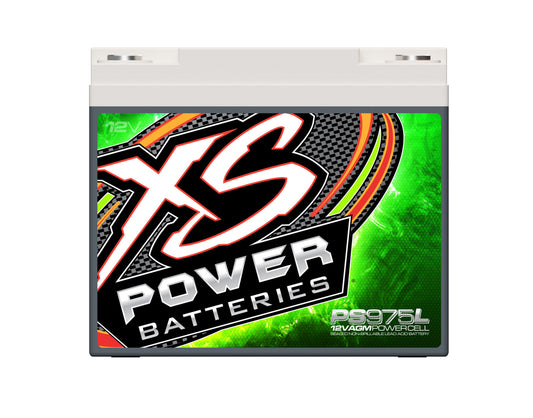 XS Power Batteries 12V AGM Powersports Series Batteries - M6 Terminal Bolts Included 2100 Max Amps PS975L