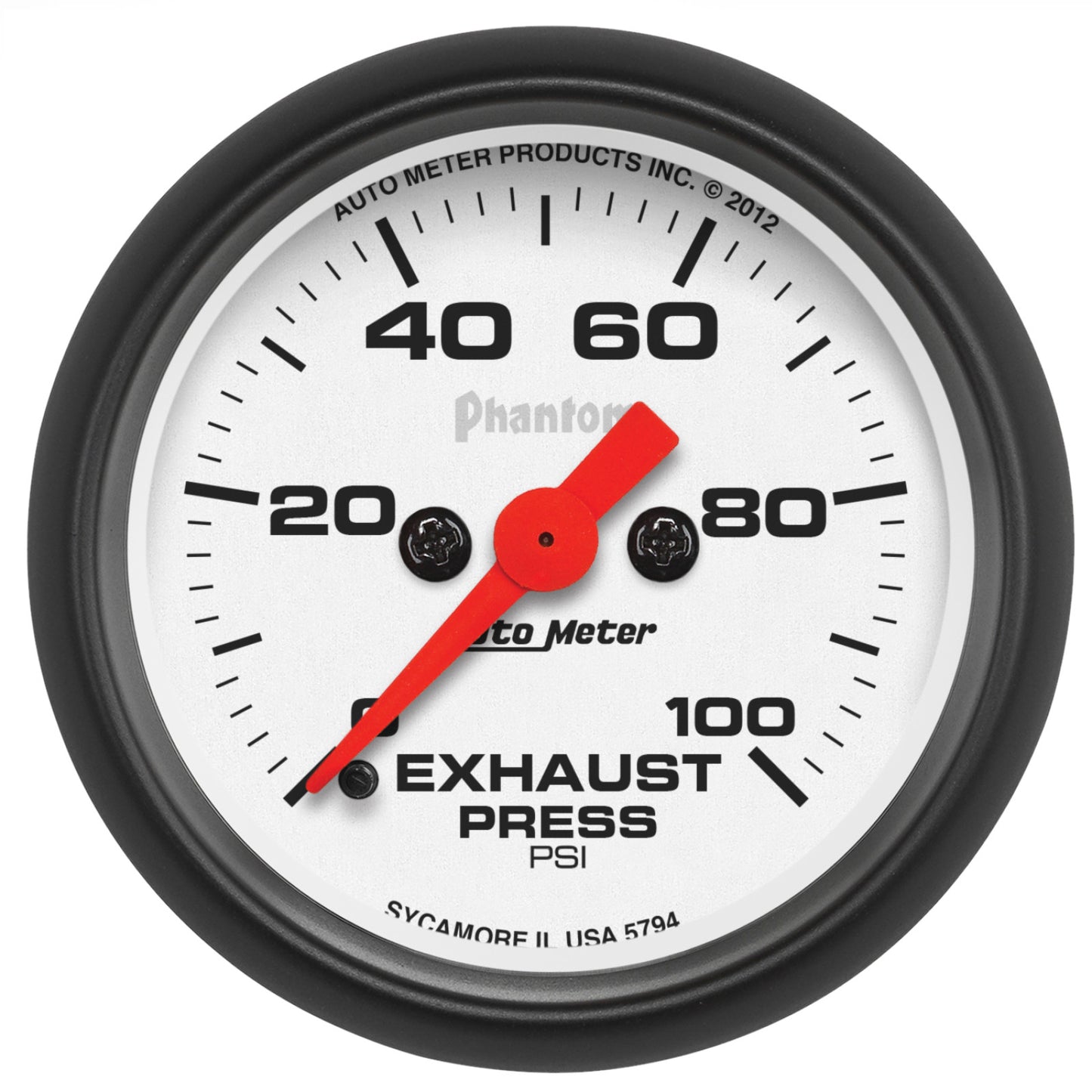 AutoMeter 2-1/16 in. WATER TEMPERATURE 100-260 ELITE W/O PRO-CONTROL 5654-05702