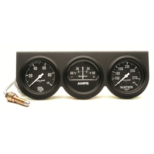 AutoMeter 2-1/16 in. VOLTMETER 0-16V SPEK-PRO WHITE/CHROME P34411