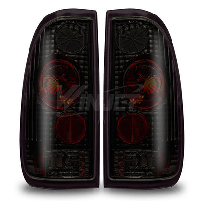 WINJET FORD 1997-2003 F-150/1997-2007 F-250 Tail Light - Black/Smoke CTWJ-0016-BS