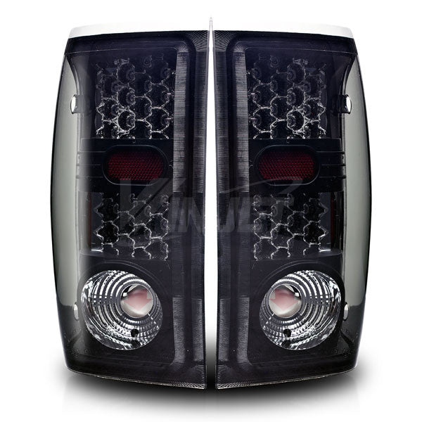 WINJET 2000-2005 Ford Ranger LED Tail Light - Black/Smoke CTWJ-0146-BS