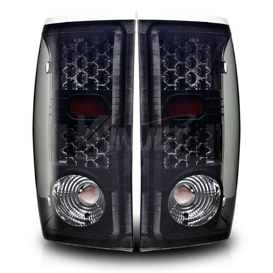 WINJET 2000-2005 Ford Ranger LED Tail Light - Black/Smoke CTWJ-0146-BS