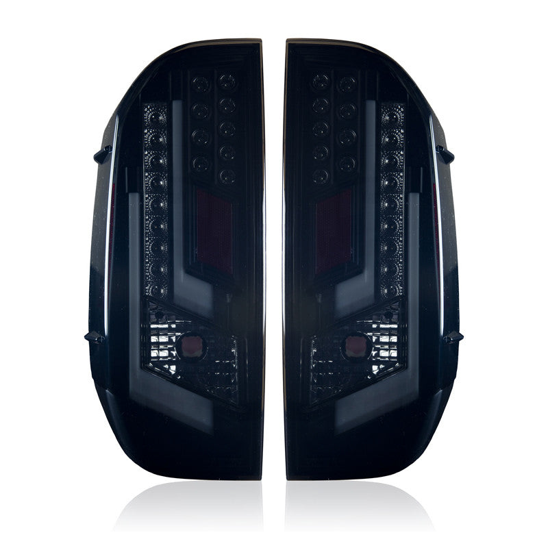 WINJET 2014-2021 Toyota Tundra Tail Lights - (Black / Smoke) CTWJ-0377-BS