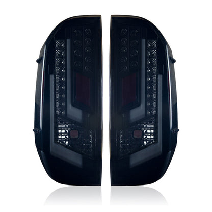 WINJET 2014-2021 Toyota Tundra Tail Lights - (Black / Smoke) CTWJ-0377-BS