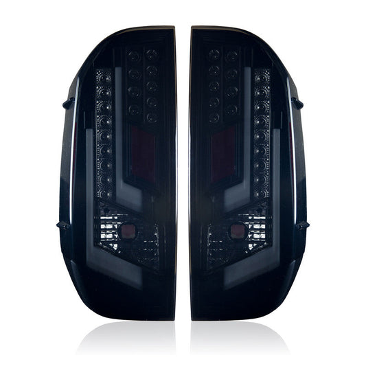 WINJET 2014-2021 Toyota Tundra Tail Lights - (Black / Smoke) CTWJ-0377-BS