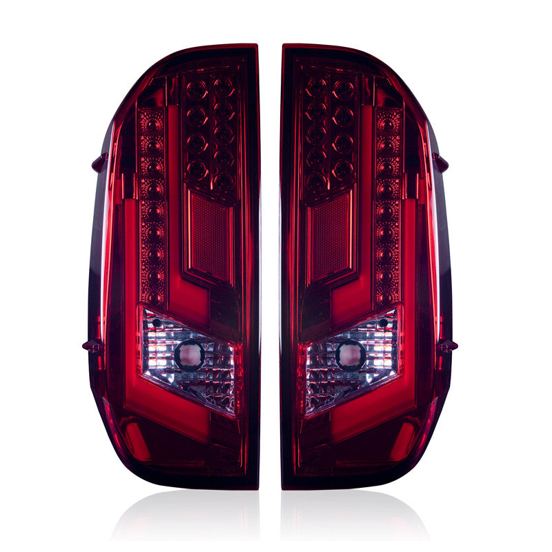 WINJET 2014-2021 Toyota Tundra Tail Lights - (Chrome / Red) CTWJ-0377-CR