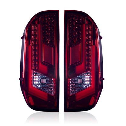 WINJET 2014-2021 Toyota Tundra Tail Lights - (Chrome / Red) CTWJ-0377-CR