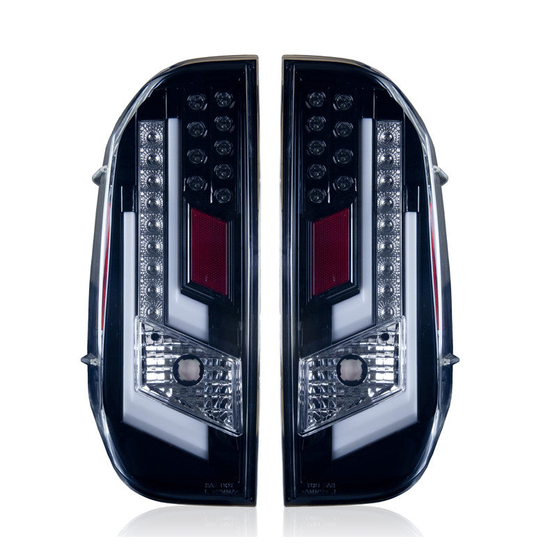 WINJET 2014-2021 Toyota Tundra Tail Lights - (Gloss Back / Clear) CTWJ-0377-GBC