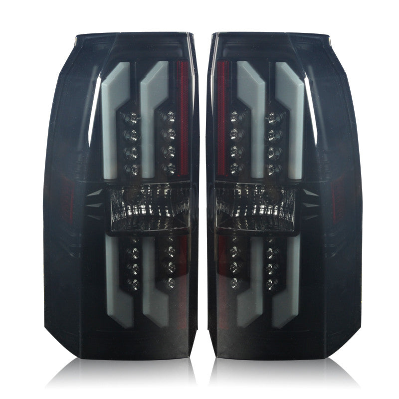 WINJET 2015-2017 Chevrolet Tahoe/SUBURBAN LED Tail Lights - (Black / Smoke) CTWJ-0437-BS