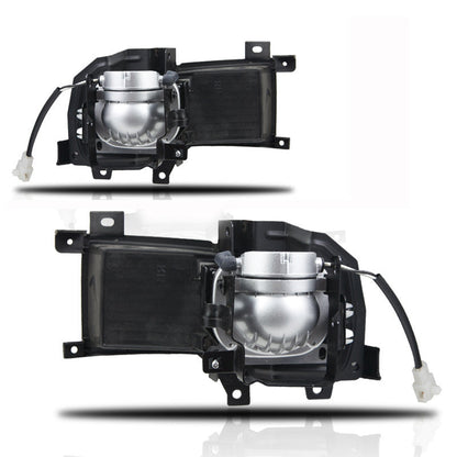 WINJET 2006 Mitsubishi Lancer Fog Lights - Clear - (Wiring Kit Included) CFWJ-0072-C