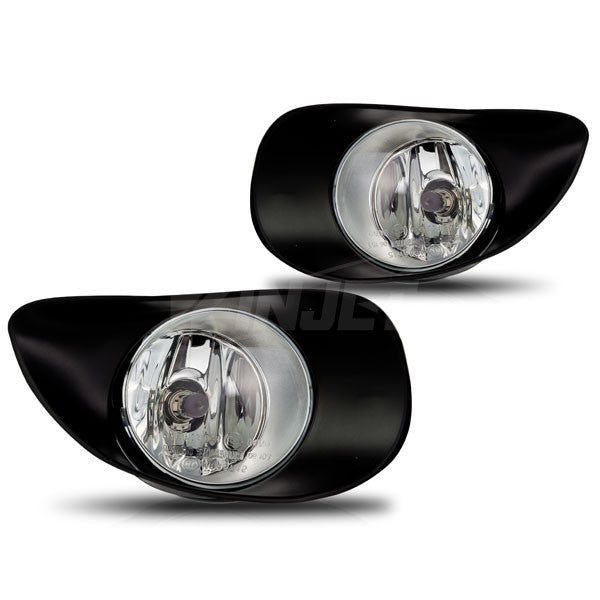 WINJET 2006-2008 Toyota Yaris 3Dr Fog Lights -(Clear) - (Wiring Kit Included) CFWJ-0073-C