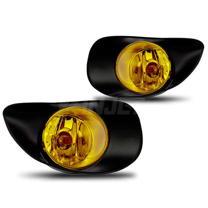 WINJET 2006-2008 Toyota Yaris 3Dr Fog Lights - (Yellow) - (Wiring Kit Included) WJ30-0073-12-1251