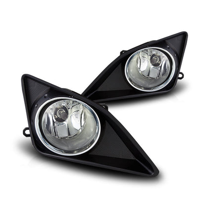 WINJET 2009-2010 Toyota Corolla Fog Lights - (Wiring Kit Included) - (Clear) CFWJ-0170-C