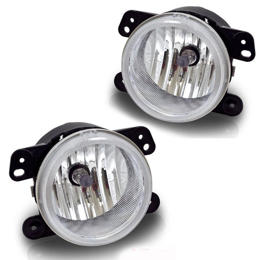 WINJET CHRYSLER 2005-2006 300(3.5L W-TOURING MODEL)/2006-2009 PT CRUISER, DODGE 2005-2008 MAGNUM/2009-2010 JOURNEY, JEEP 2007-2011 WRANGLER Fog Lights - Clear CFWJ-0202-C