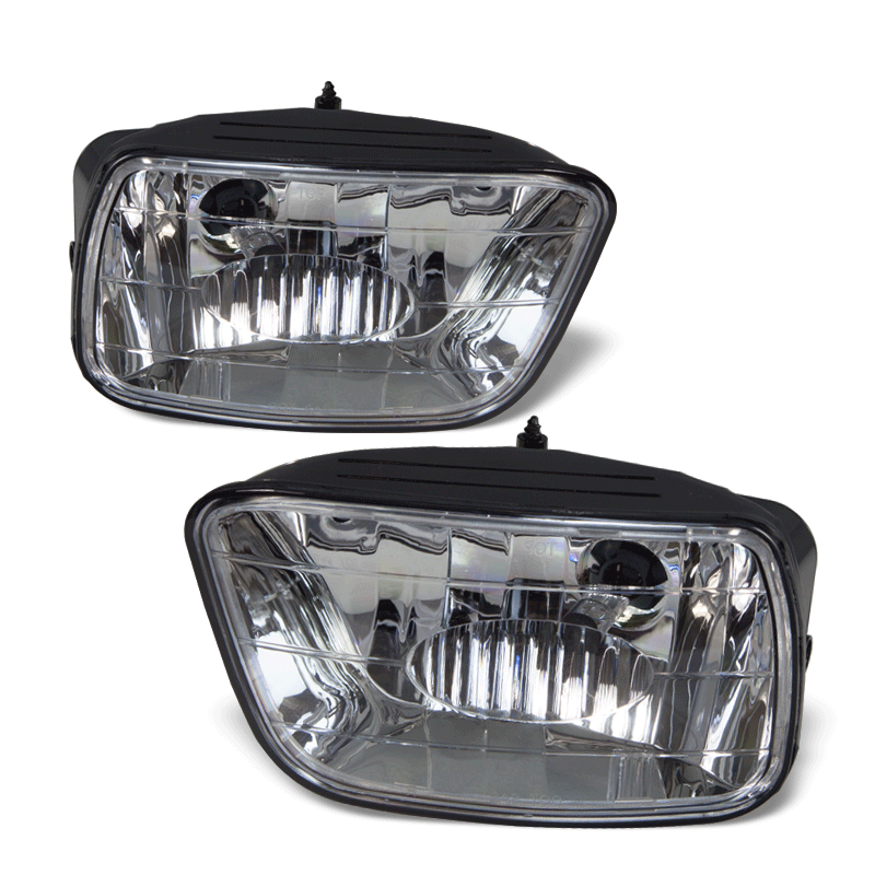 WINJET 2002-2009 CHEVY TRAILBLAZER/2003-2008 ISUZU ASCENDE Fog Lights - Clear CFWJ-0211-C