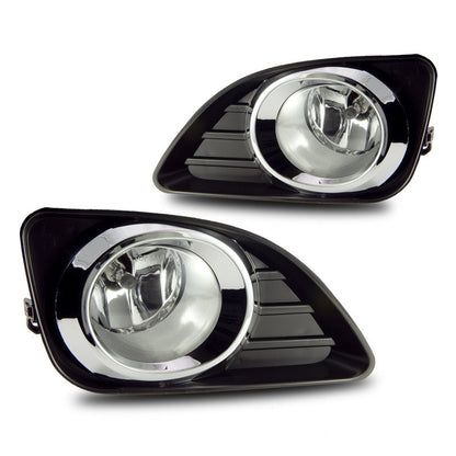 WINJET 2010-2011 Toyota Camry Fog Lights - Wiring Kit Included - (Clear) CFWJ-0227-C