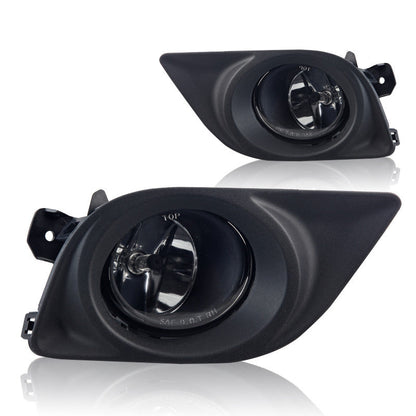 WINJET 2012-2014 Nissan Versa 4Dr Fog Lights - Clear (Wiring Kit Included) CFWJ-0290-C