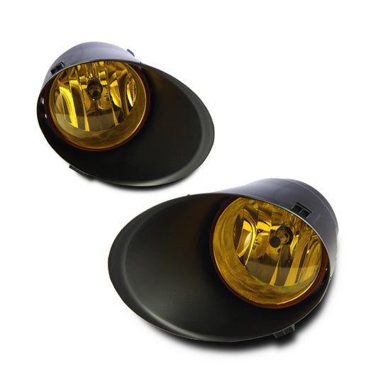 WINJET 2007-2013 Toyota Tundra (Don't fit plastic bumper) Fog Lights - Yellow - (Wiring Kit Included) CFWJ-0328-Y