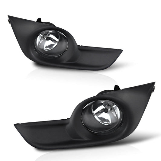 WINJET 2013-2015 Nissan Altima 4Dr Fog Lights - (Wiring Kit Included) - (Clear) CFWJ-0355-C