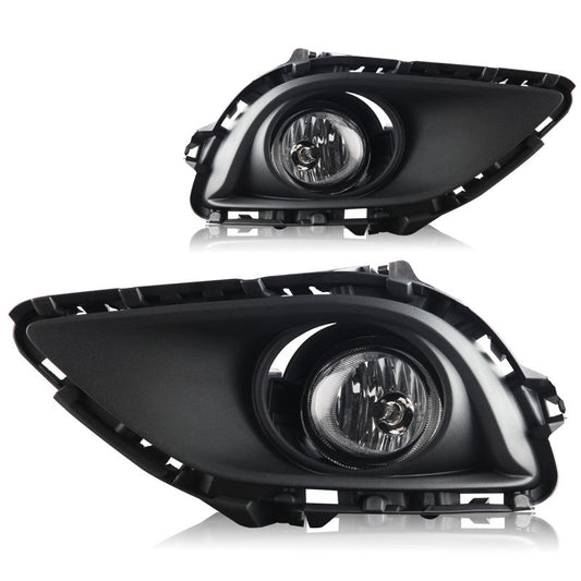 WINJET 2013-2015 Mazda CX-9 Fog Light - Clear - (Wiring Kit Included) CFWJ-0380-C