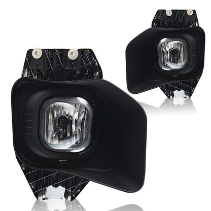 WINJET 2011-2015 FORD F-250/350/450/550 FOG LIGHTS - CLEAR (WIRING KIT INCLUDED) CFWJ-0397-C