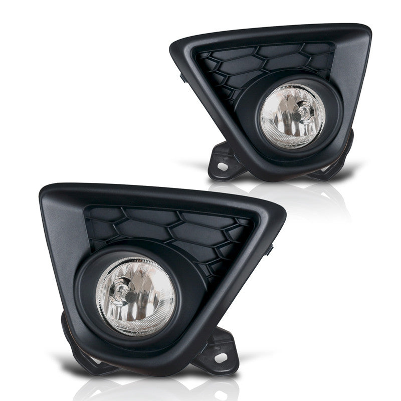 WINJET 2013-2015 Mazda CX-5 Fog Lights - (Clear) - (Wiring Kit Included) CFWJ-0403-C