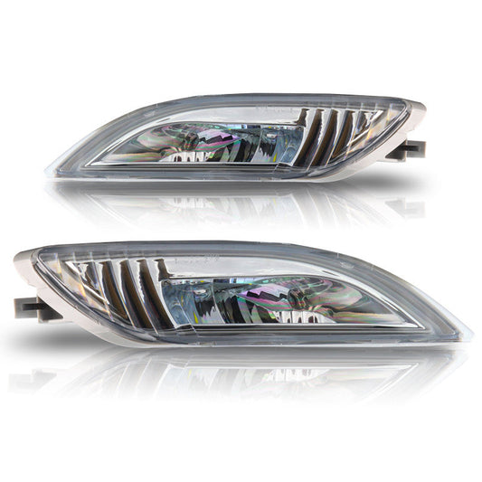 WINJET 2006-2010 Toyota Sienna LED Fog Lights - Clear - (Wiring Kit Included) CFWJ-0405-C