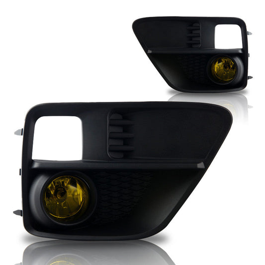 WINJET 2015-2017 SUBARU WRX/STI Fog Lights - (Yellow) - (Wiring Kit Included) CFWJ-0411-Y