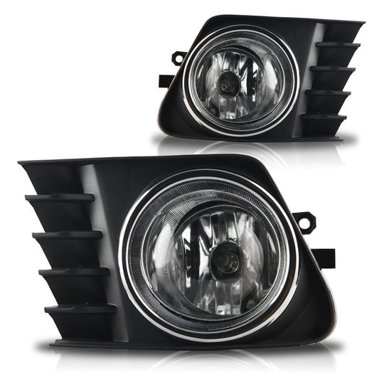 WINJET 2011-2014 Toyota Prius V Fog lights - (Clear) - (Wiring kit Included) CFWJ-0421-C