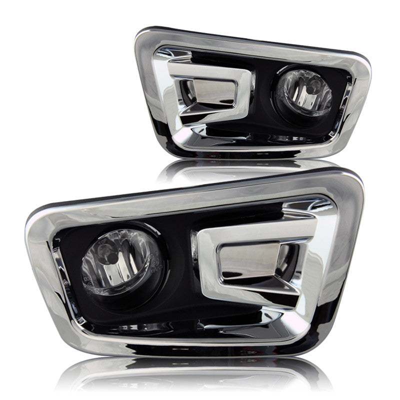 WINJET 2016-2017 Nissan Titan Fog Lights - Clear (Wiring Kit Included) CFWJ-0474-C