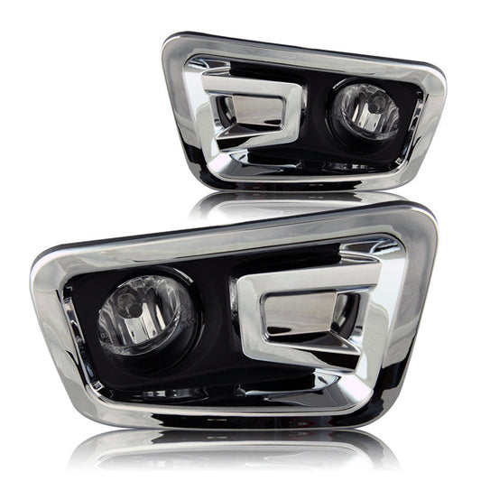 WINJET 2016-2017 Nissan Titan Fog Lights - Clear (Wiring Kit Included) CFWJ-0474-C