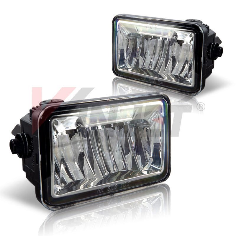 WINJET 2015-2016 Ford F-150 LED Fog Lights - Clear CFWJ-0475-C