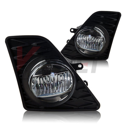 WINJET 2013-2014 Lexus GS350/GS450H LED Fog Lights - Clear - (Wiring Kit Included) CFWJ-0495-C