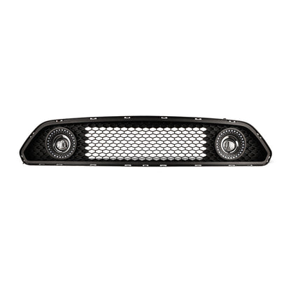 RENEGADE 2015-2017 Mustang Grille with Fog Light & LED DRL WINJET-CGRNG0613-FL