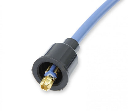 ACCEL Spark Plug Wire Set- 8mm - Blue Wire with Blue 90 Deg Boots 4041B
