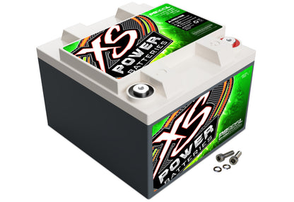 XS Power Batteries 12V AGM Powersports Series Batteries - M6 Terminal Bolts Included 2000 Max Amps PS925L