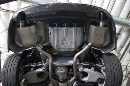 Dinan Free Flow Axle-Back Exhaust - 2011-2016 BMW 535i Black D660-0051-BLK