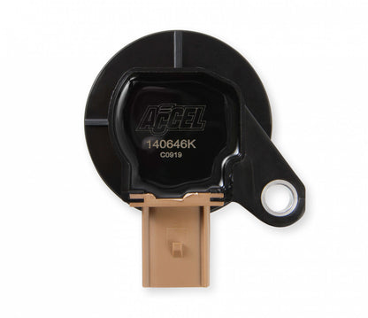 ACCEL Ignition Coil - SuperCoil - 2010-2016 Ford EcoBoost 3.5L V6 - Black - 6-Pack (3-Pin) 140646K-6