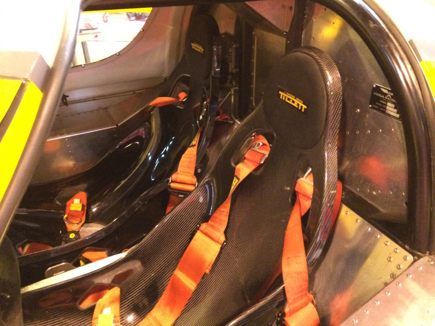 Tillett B4 Carbon/GRP Race Car Seat - Slight Second Open Box TIL-B4-C-SS2