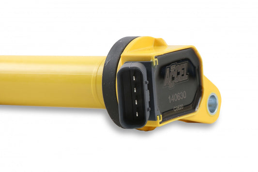 ACCEL Ignition Coil - SuperCoil - 2009-2013 Toyota - 2.5/2.7L I4 - 2.5/3.5/4.0L V6 - 4.6/5.0/5.7L V8 - Yellow - Individual 140630