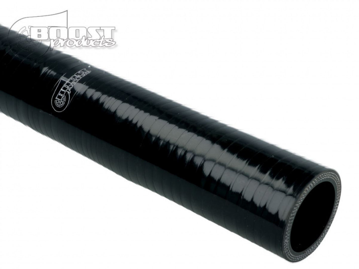 BOOST products Flex Silicone Hose 35mm (1-3/8') ID, 1m (3') Length, Black SI-UN-FLEX-35